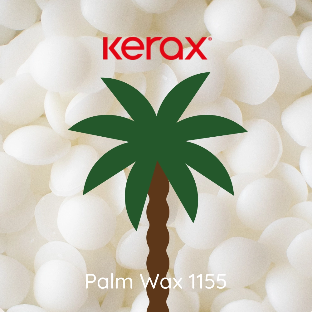 Kerax Hardened Palm Container 1155 | Palm wax | The Candle Fragrance Co