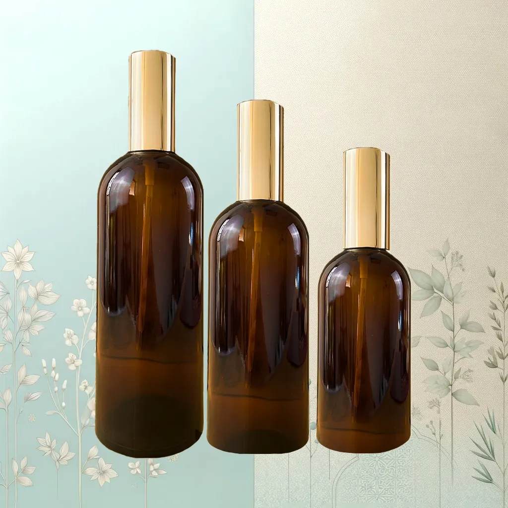 Amber Glass Spray Bottle | The Candle Fragrance Co