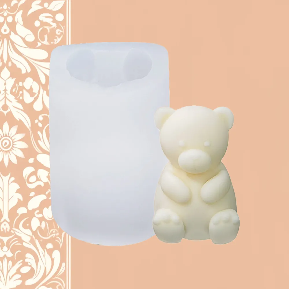 Classic Teddy Bear Silicone Mold | The Candle Fragrance Co