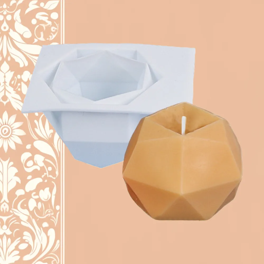 Design Apple Silicone Mold | The Candle Fragrance Co