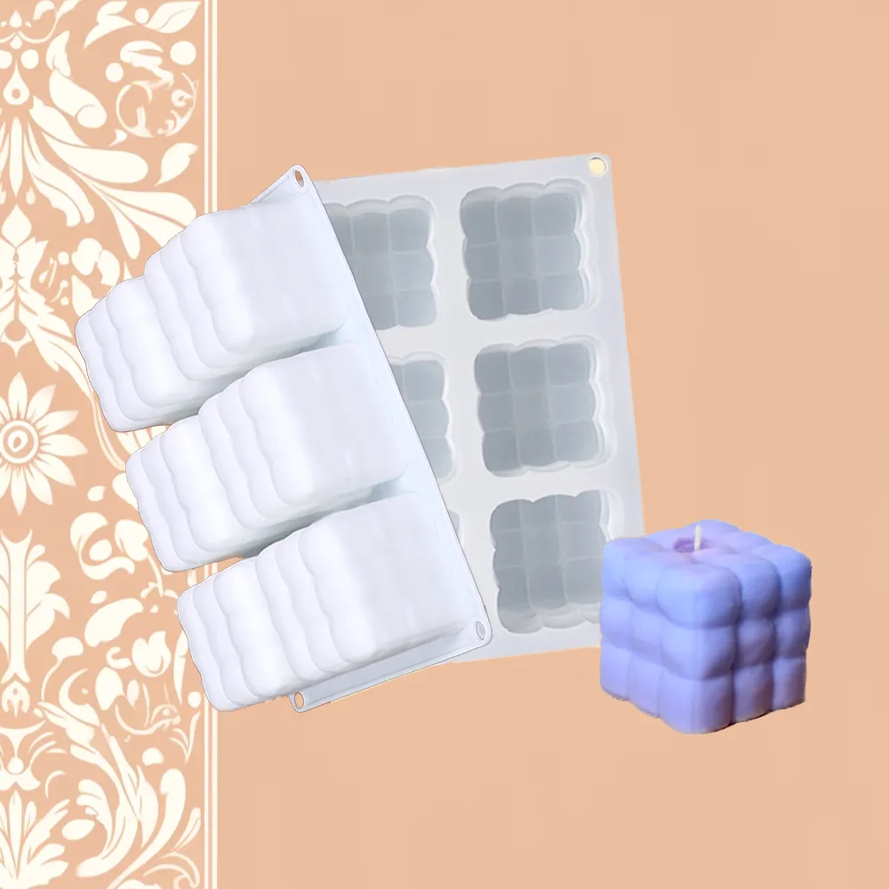 Design Cube Silicone Mold | The Candle Fragrance Co