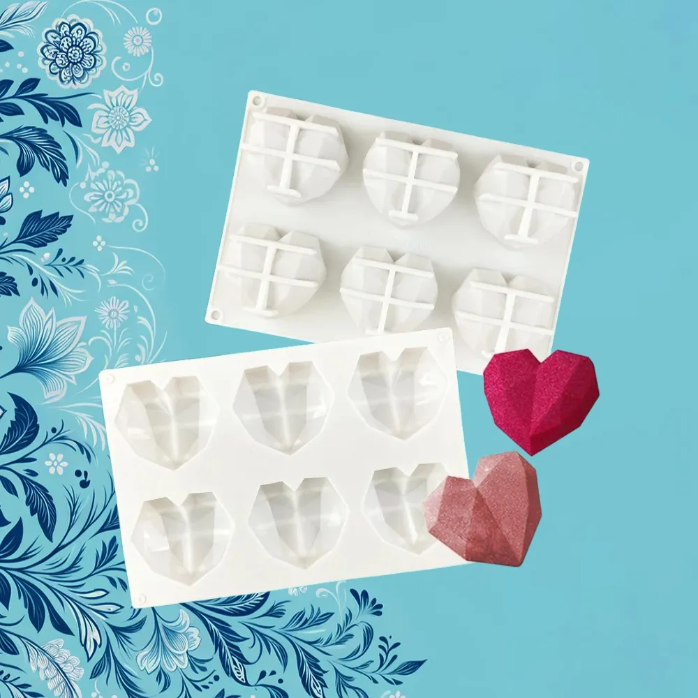 Heart Silicone Mold | The Candle Fragrance Co