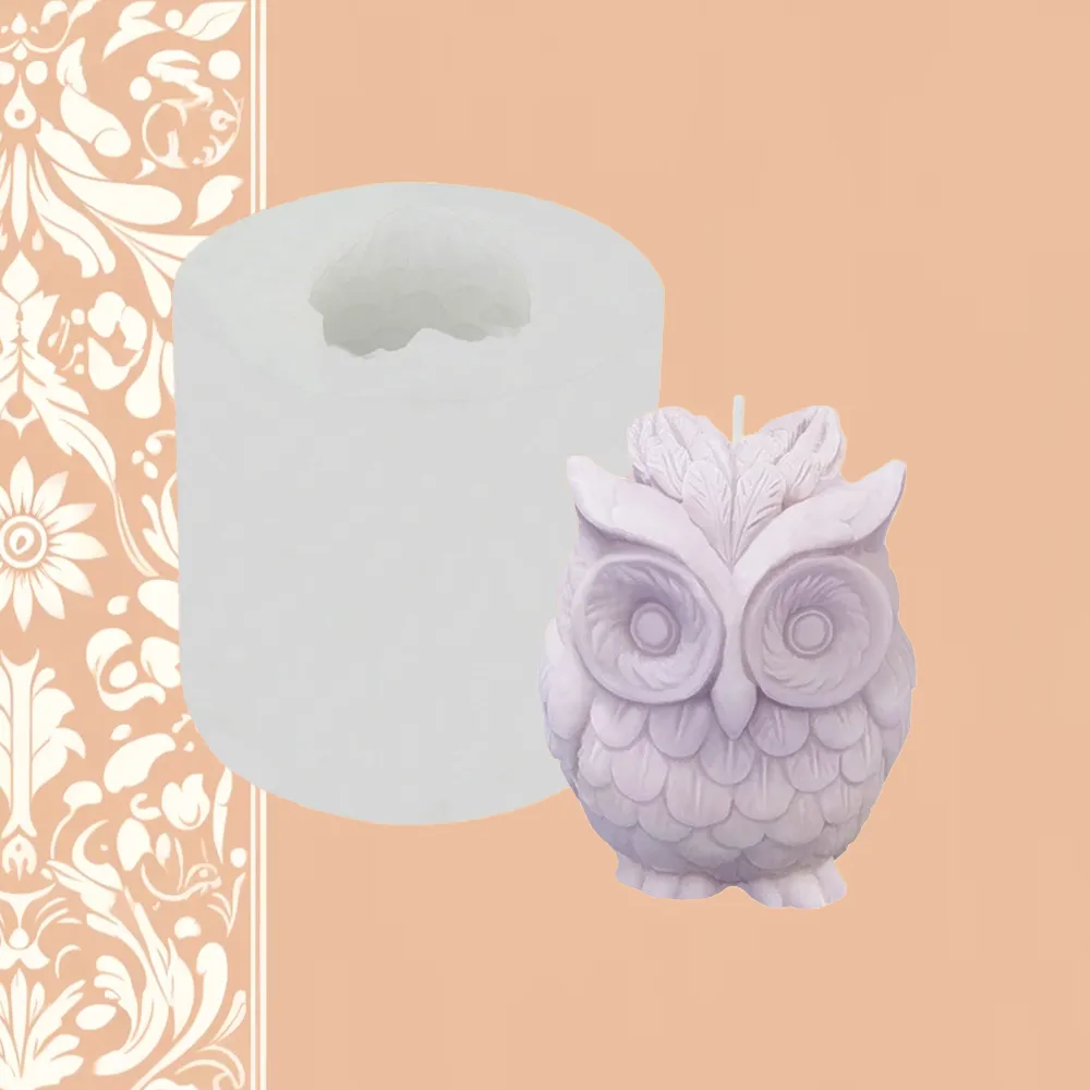 Horned Owl Silicone Mold | The Candle Fragrance Co