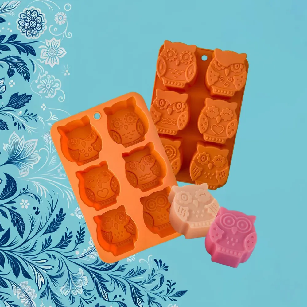 Little Owls Silicone Mold | The Candle Fragrance Co
