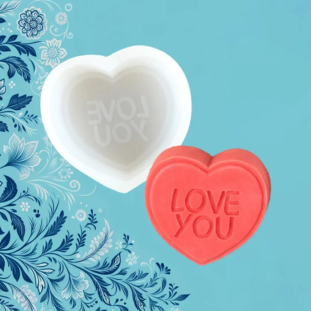 Love You Silicone Mold | The Candle Fragrance Co