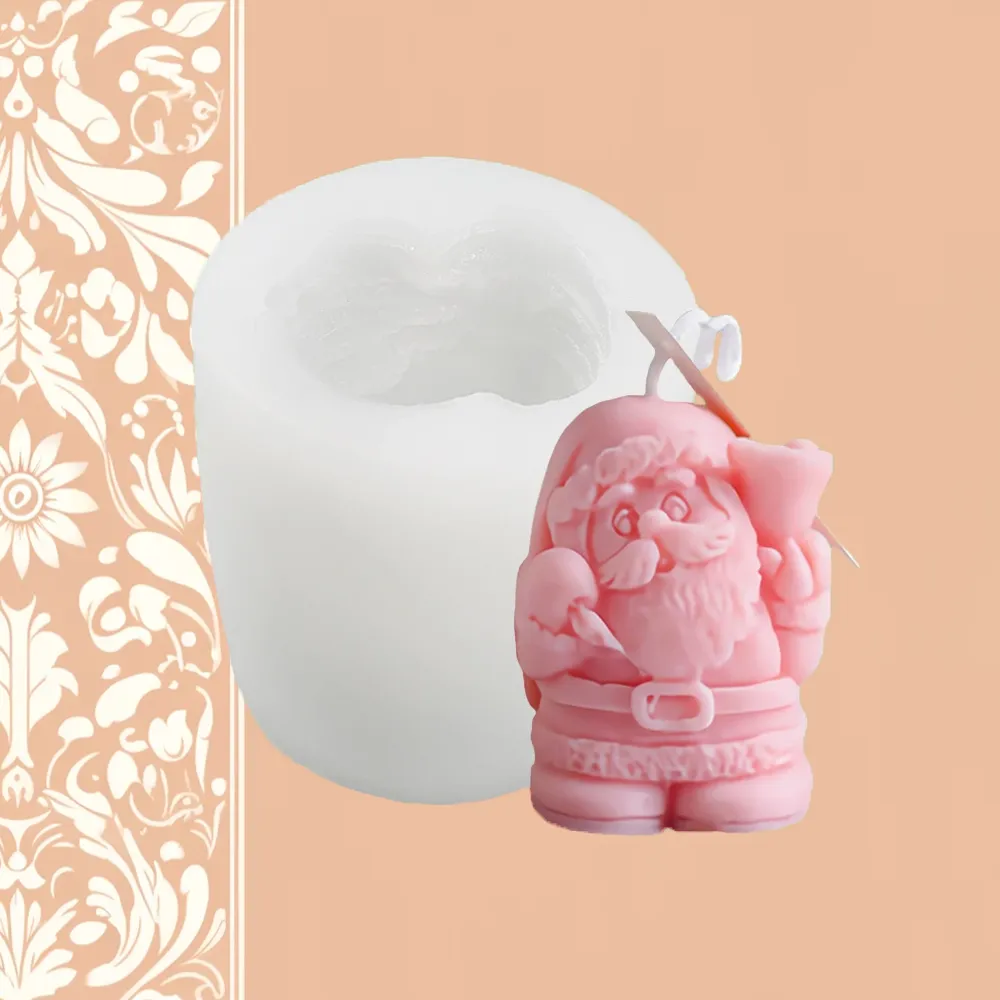 Santa Claus Silicone Mold | The Candle Fragrance Co