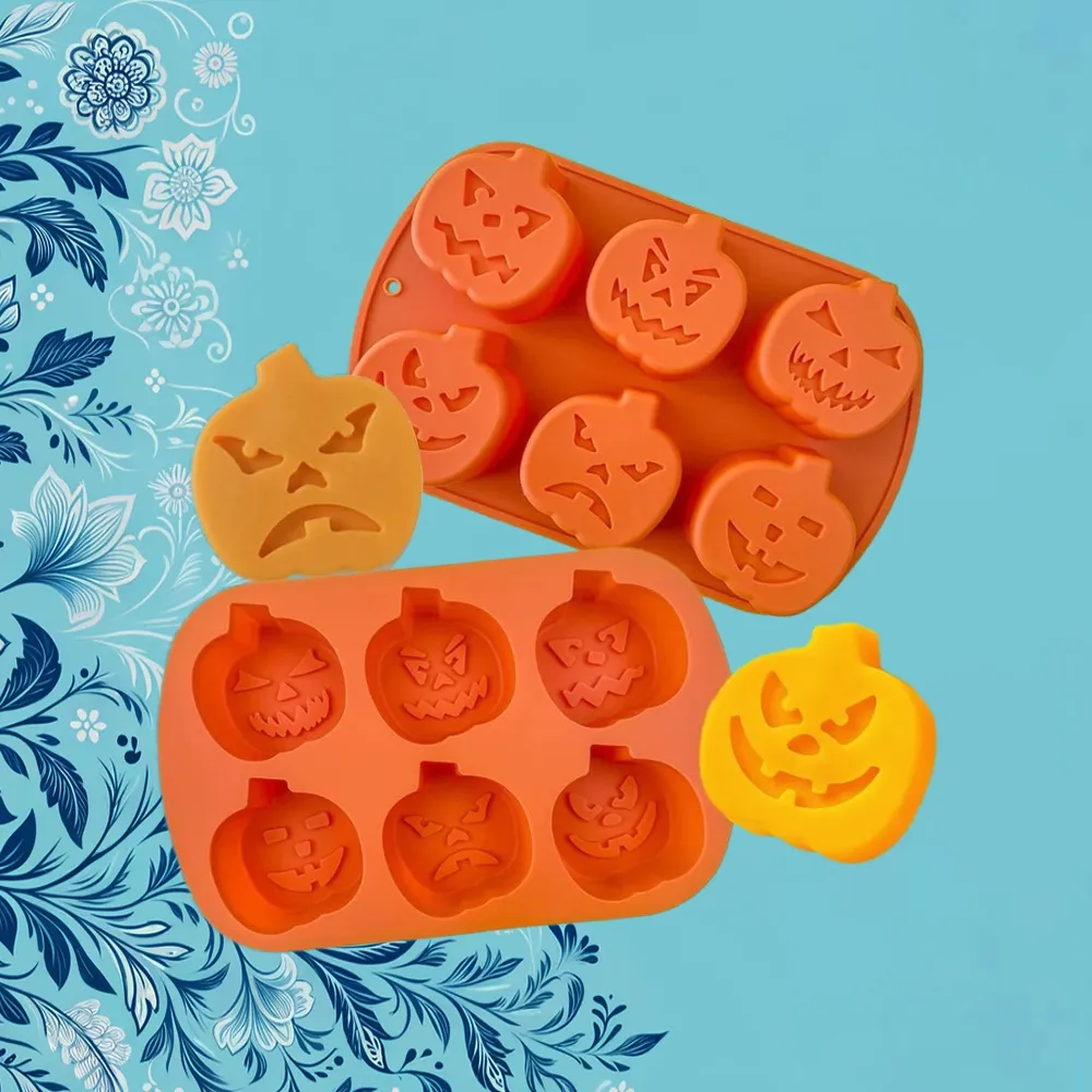 Terrifying Pumpkins Silicone Mold | The Candle Fragrance Co